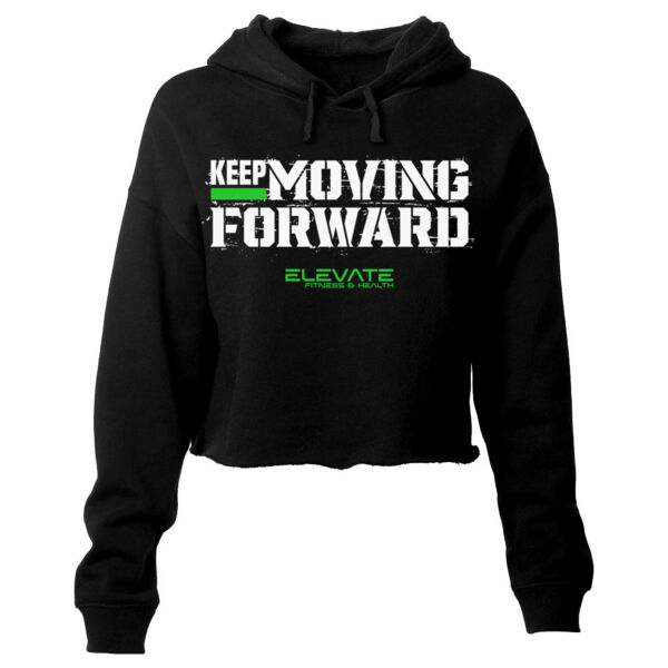 KEEP MOVING FORWARD - WOMEN'S CROP HOODIE Thumbnail