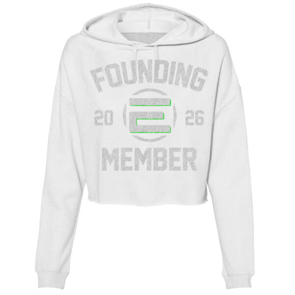 FOUNDING MEMBER - WOMEN'S CROP HOODIE Thumbnail